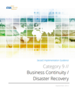SecaaS Category 9 // BCDR Implementation Guidance